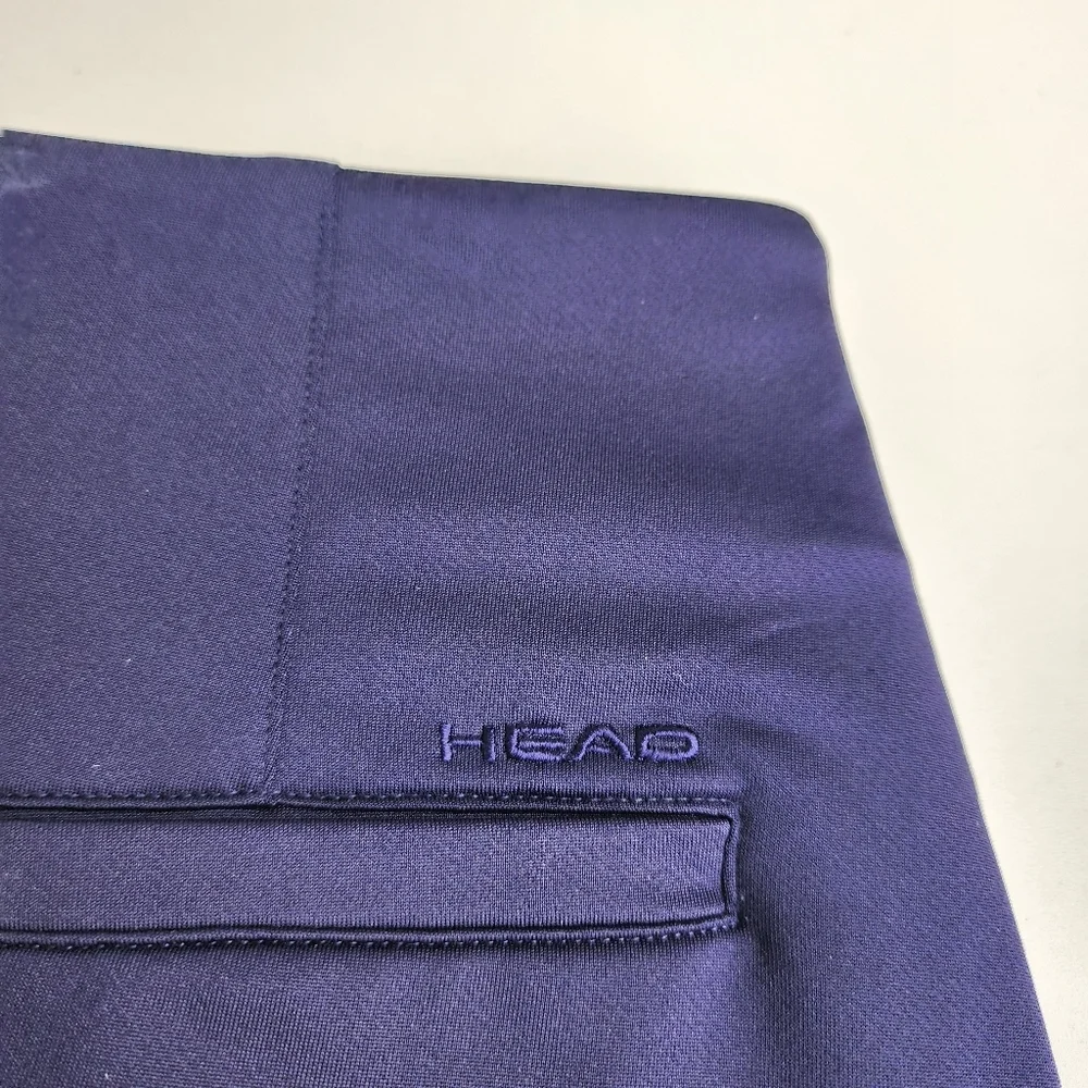 Head Golf Skort Skirt Navy Blue Stretch Pull On Sz M